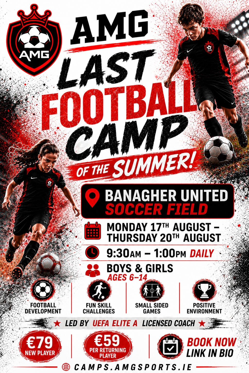 Banagher AMG Football Camp
